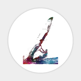 windsurfing sport art #windsurfing #sport Magnet